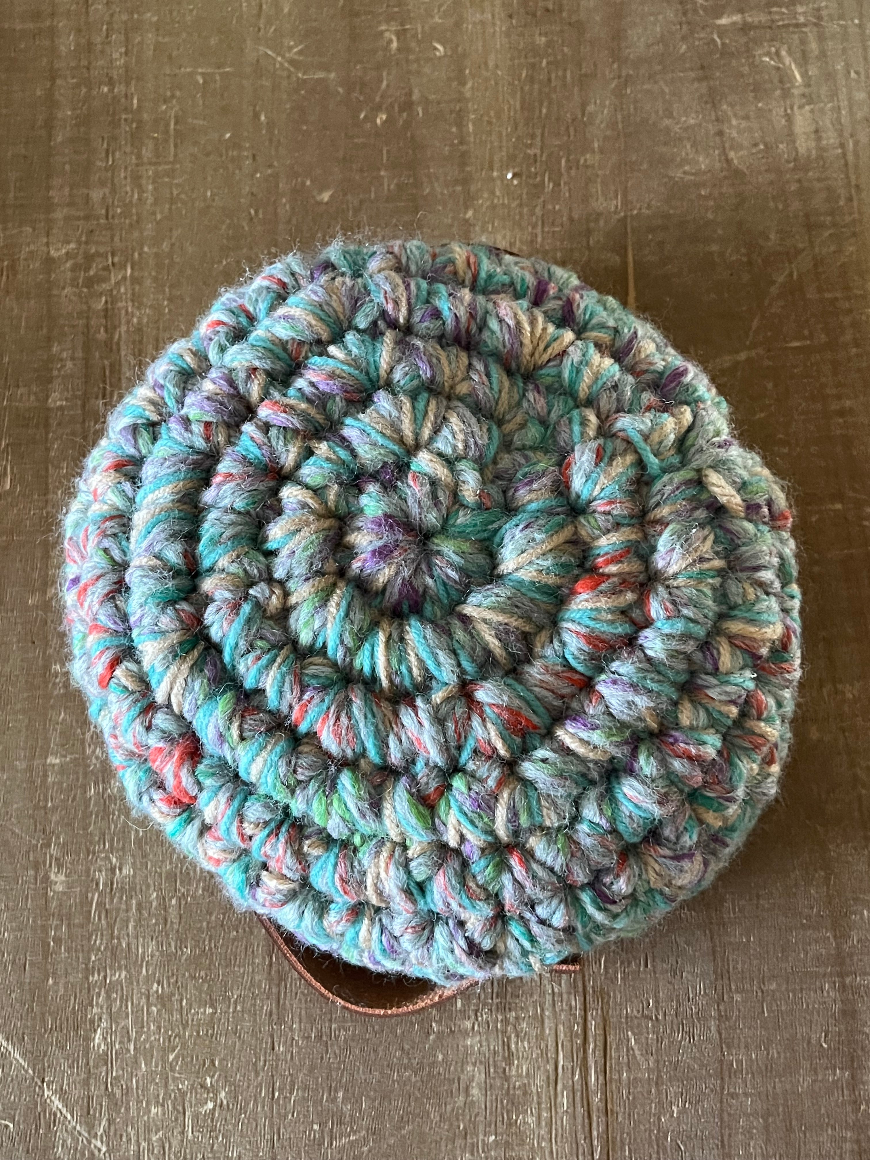 Burano Island: Crocheted Storage Basket
