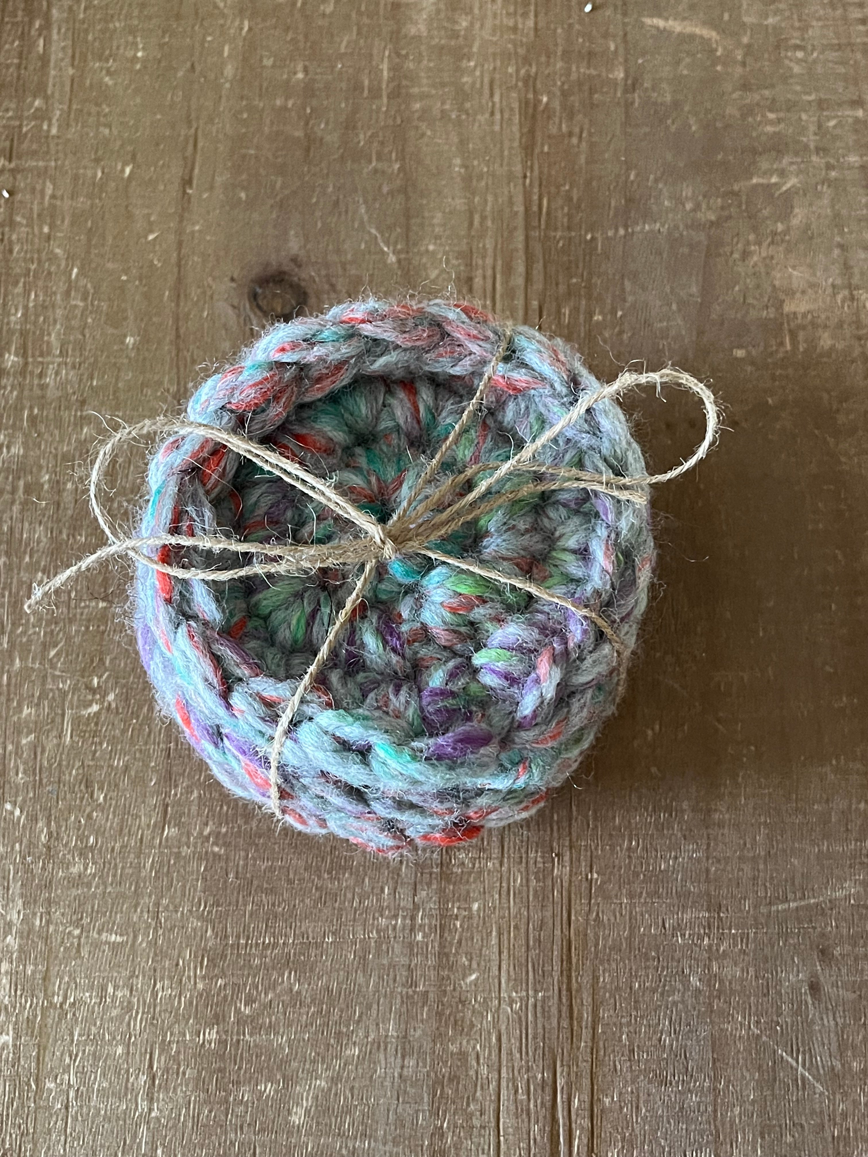 Amsterdam: Crocheted Coaster Set