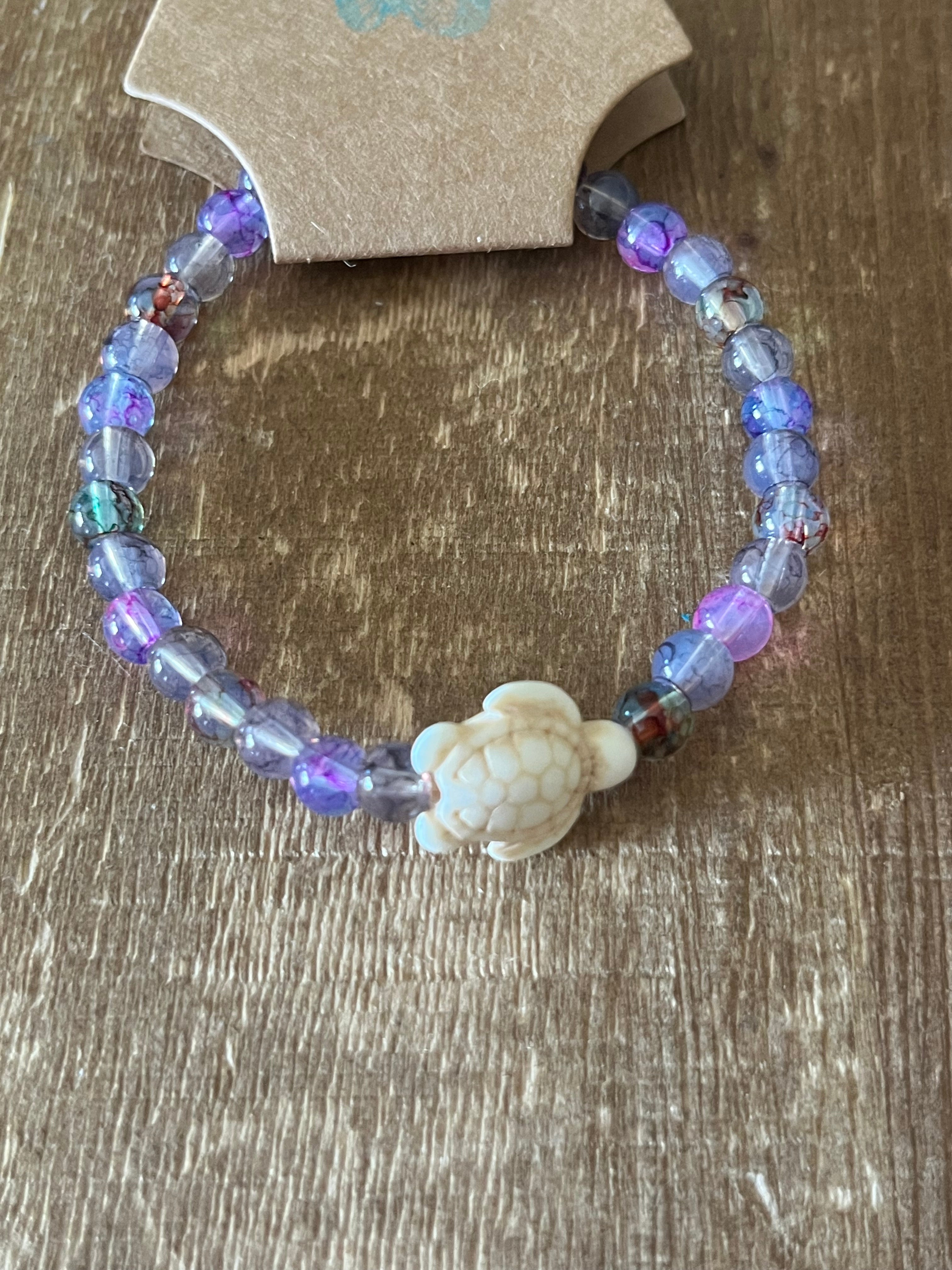 Mystical Turtle Ink Patterned Bracelet