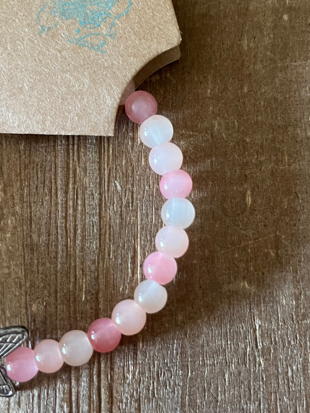 Pink Butterfly Bracelet