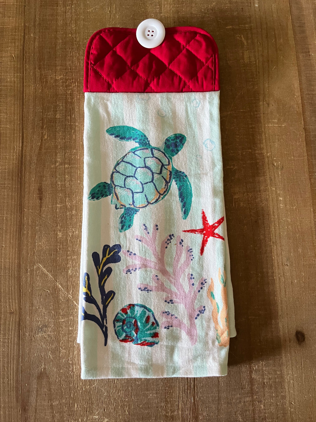 Oceanic Turtle Hand Towel