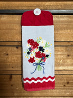 Patriotic Bouquet Hand Towel
