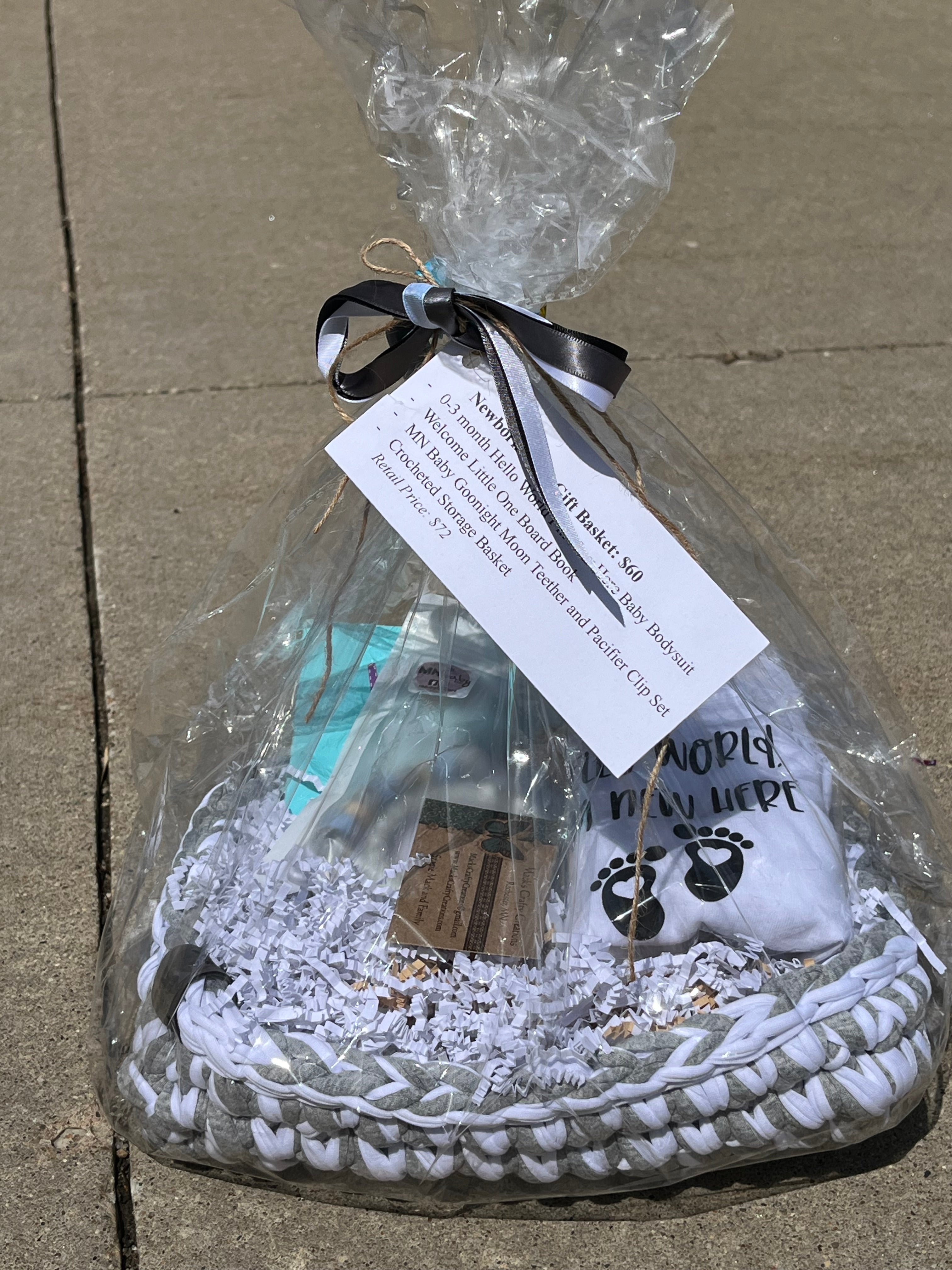 Newborn Baby Gift Basket