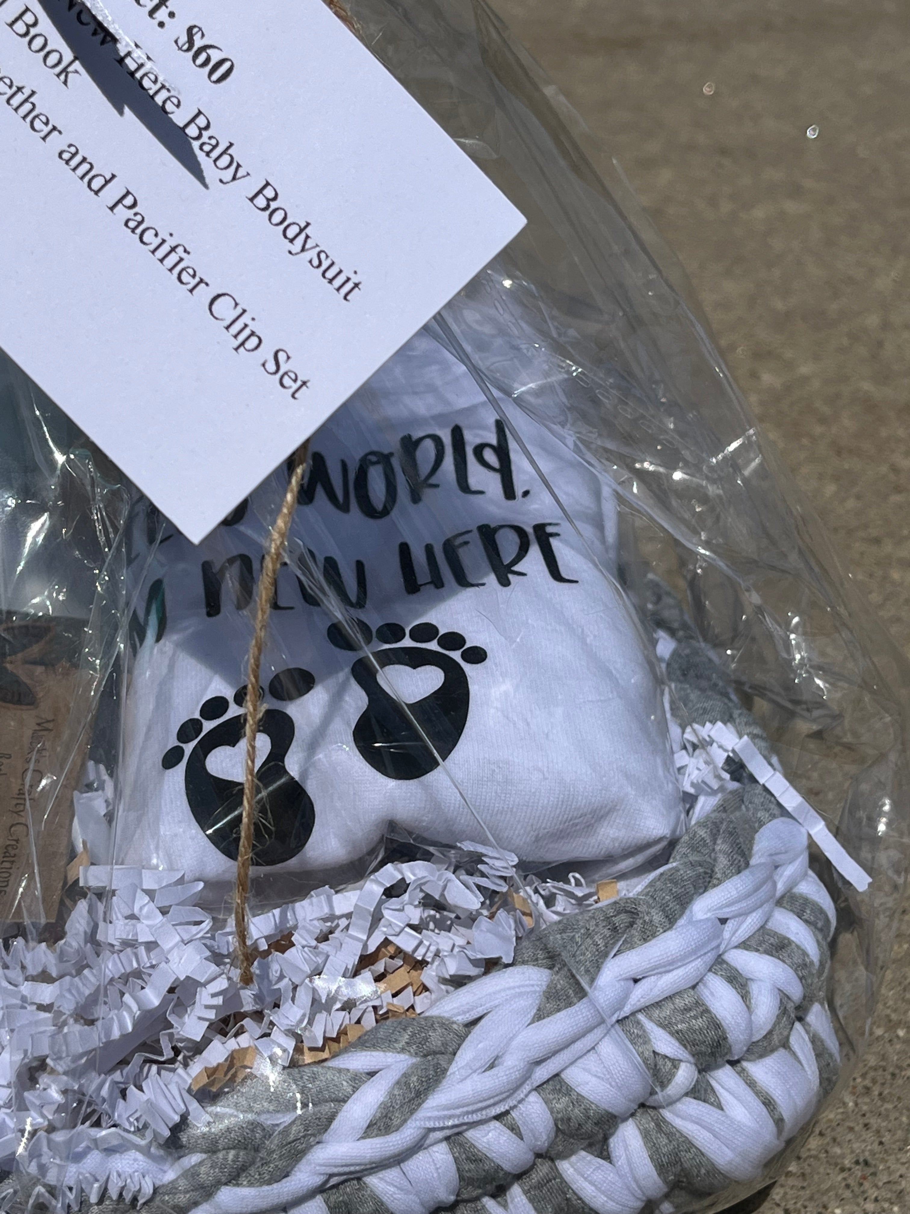 Newborn Baby Gift Basket