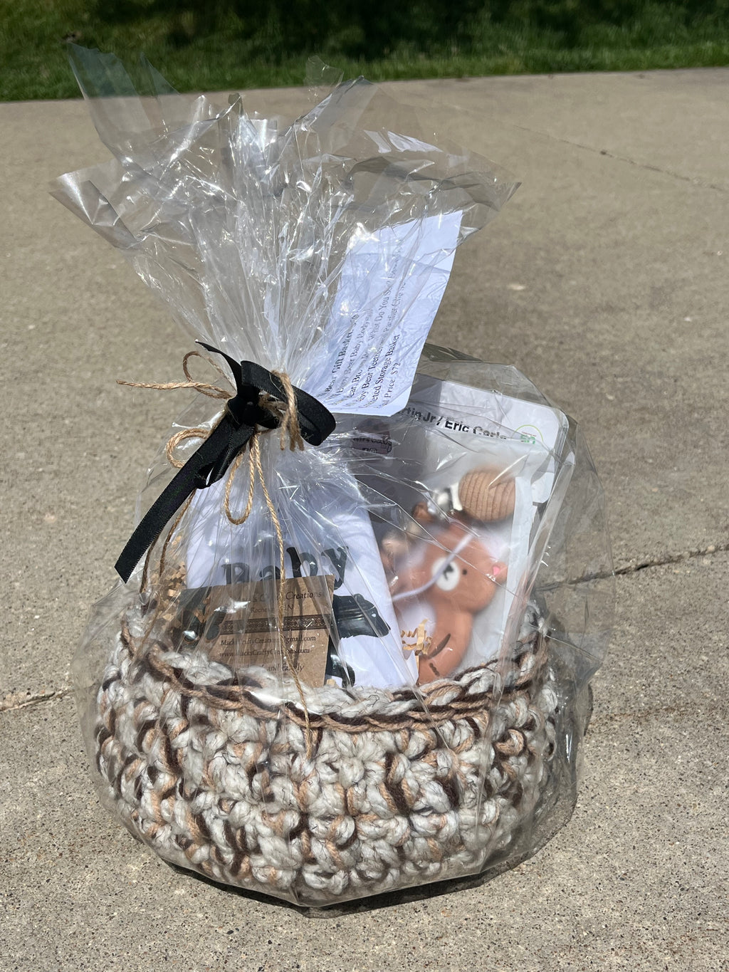 Baby Bear Gift Basket