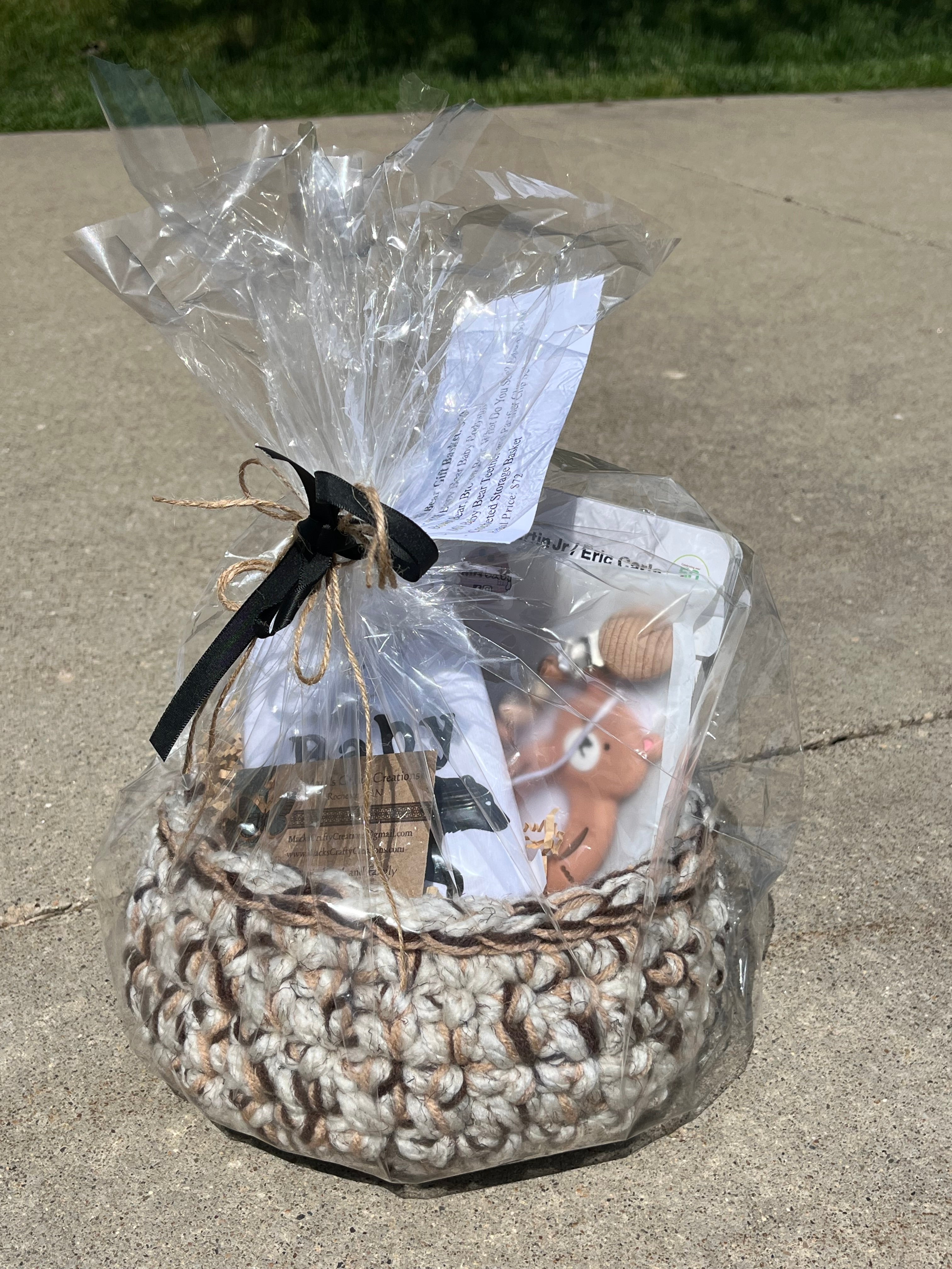 Baby Bear Gift Basket