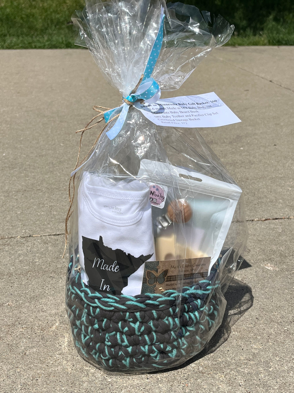 Made in Minnesota Baby Gift Basket