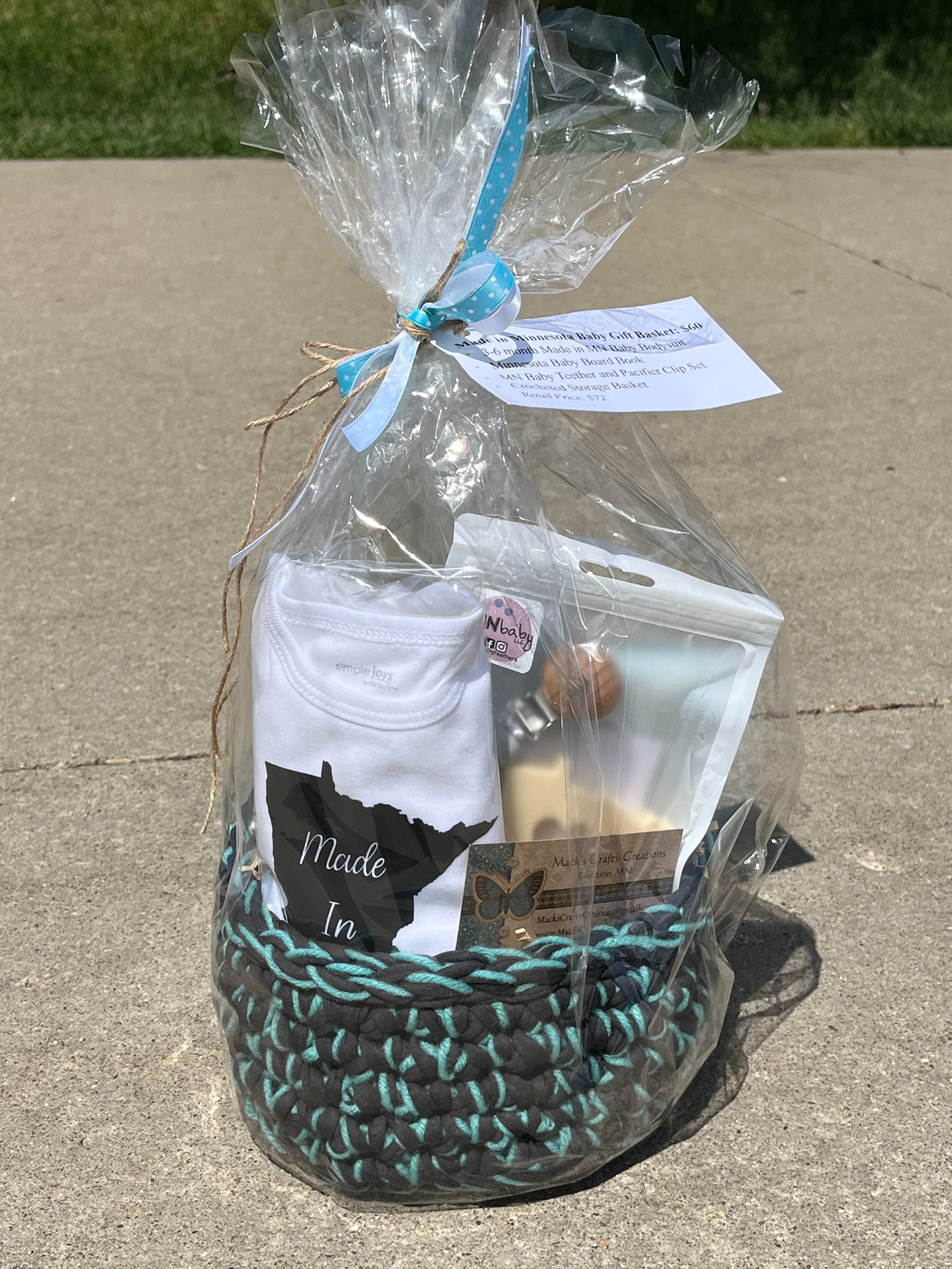 Made in Minnesota Baby Gift Basket