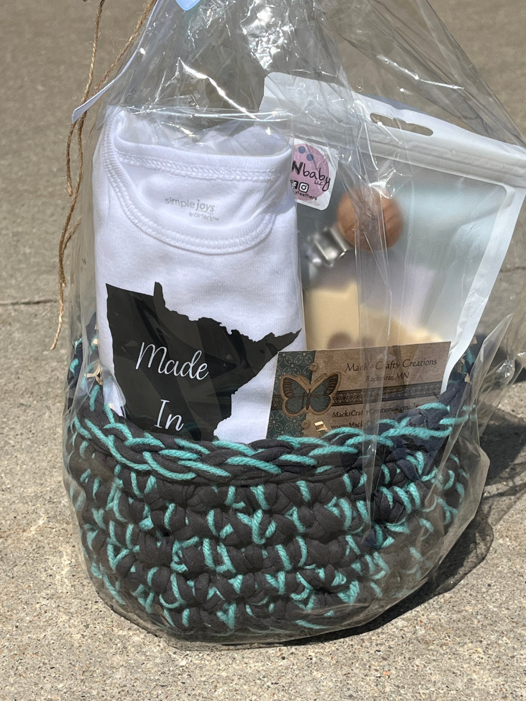 Made in Minnesota Baby Gift Basket