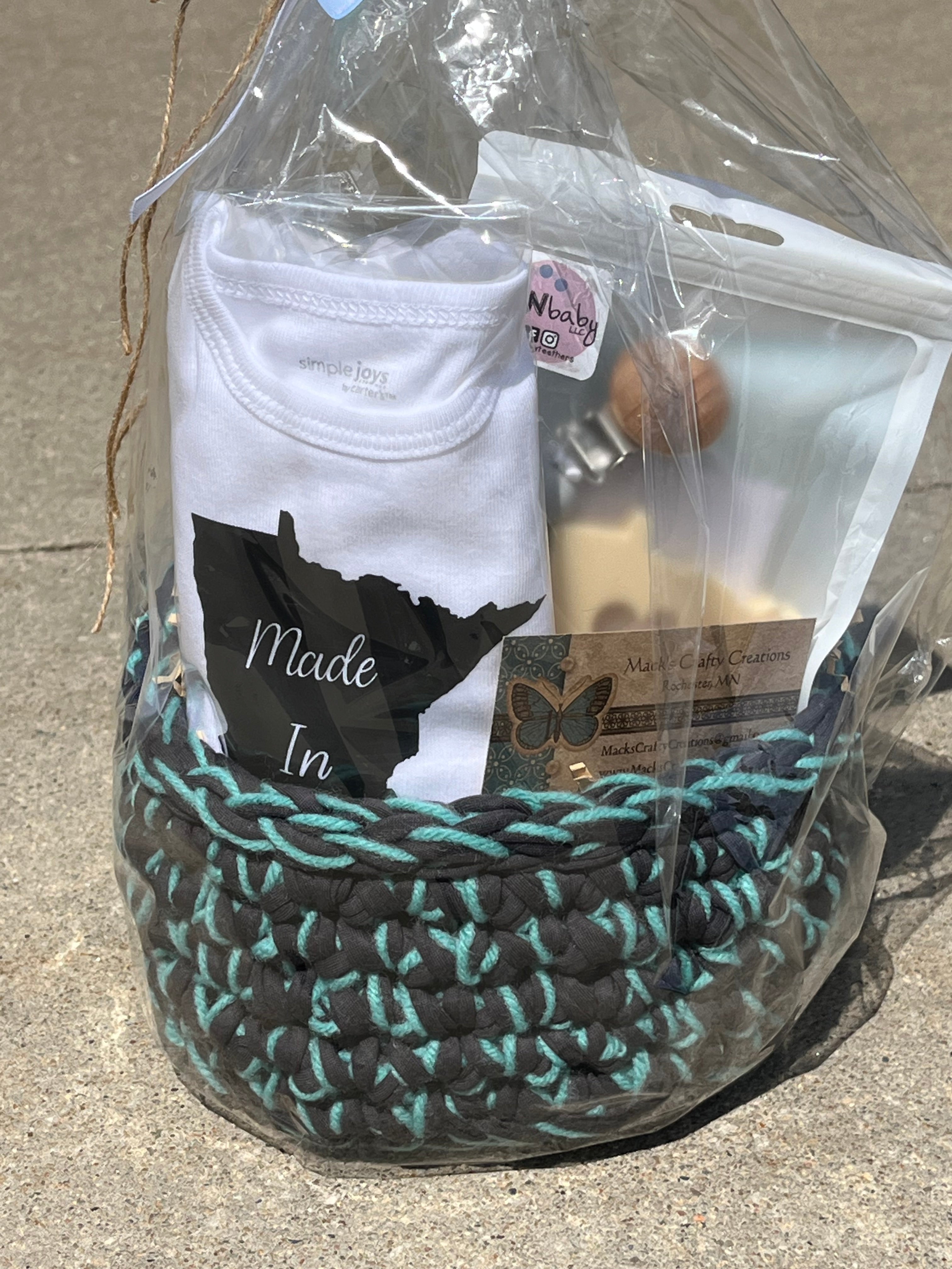 Made in Minnesota Baby Gift Basket