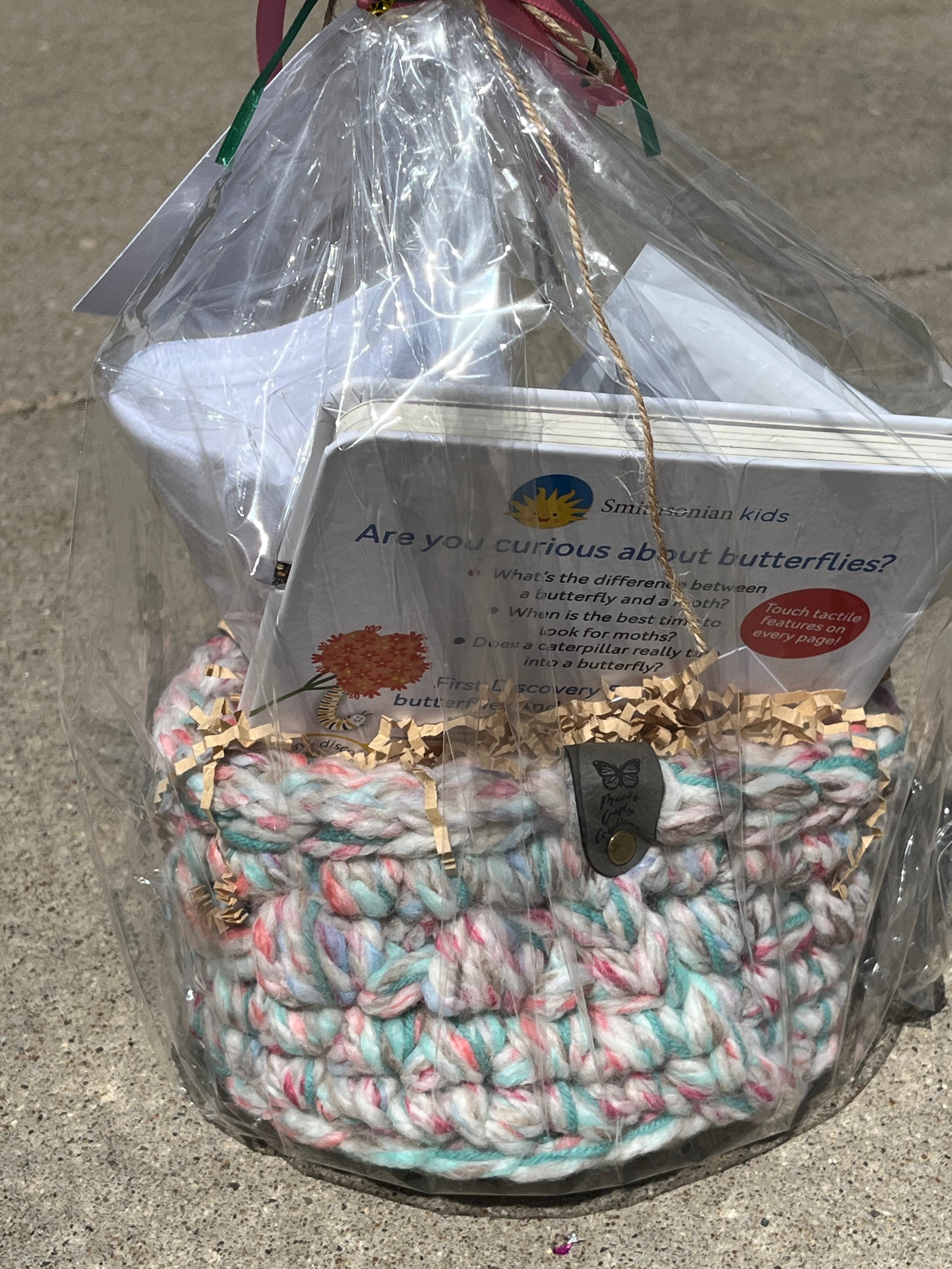 Butterfly Baby Gift Basket