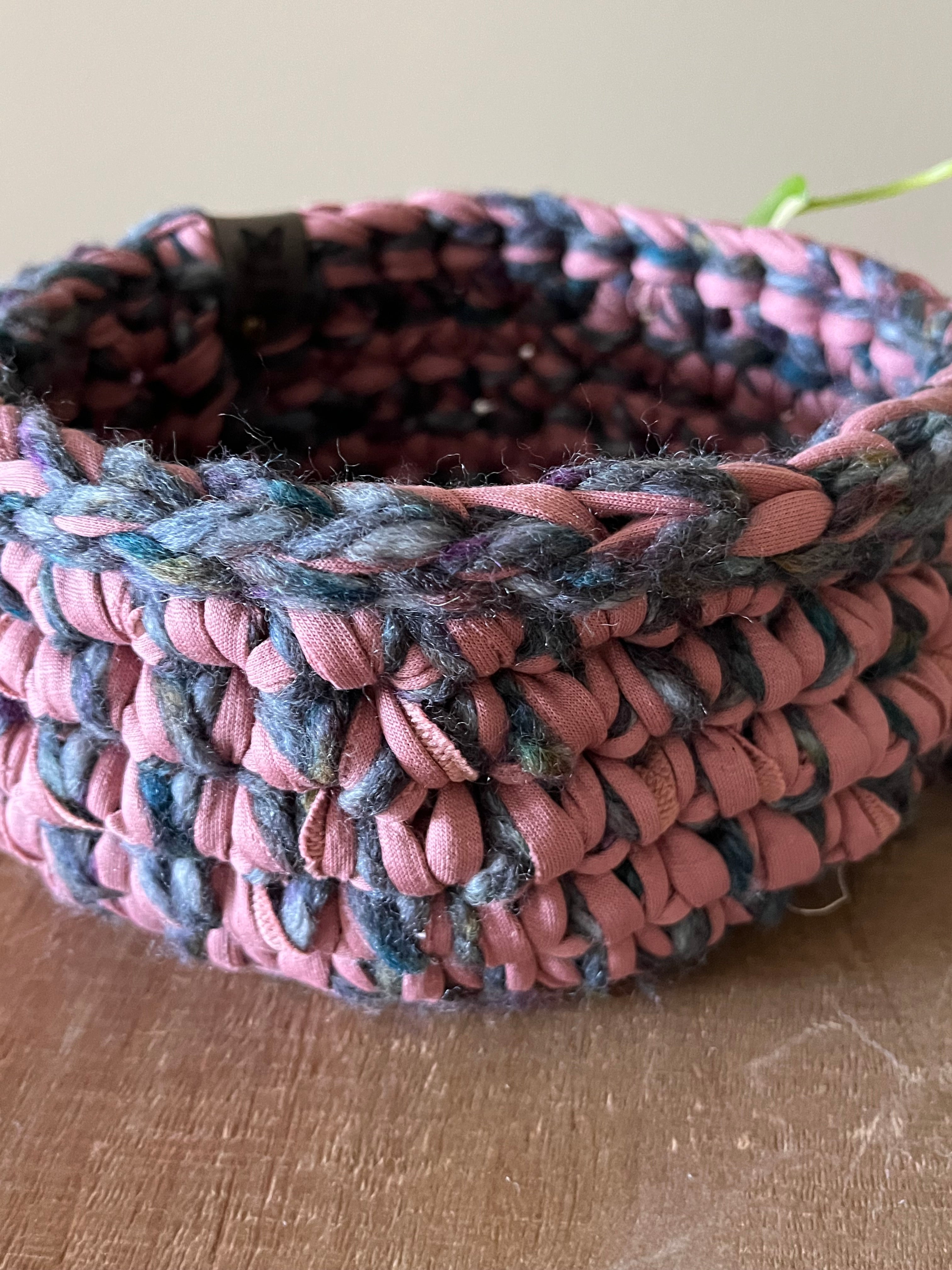 València: Crocheted Storage Basket