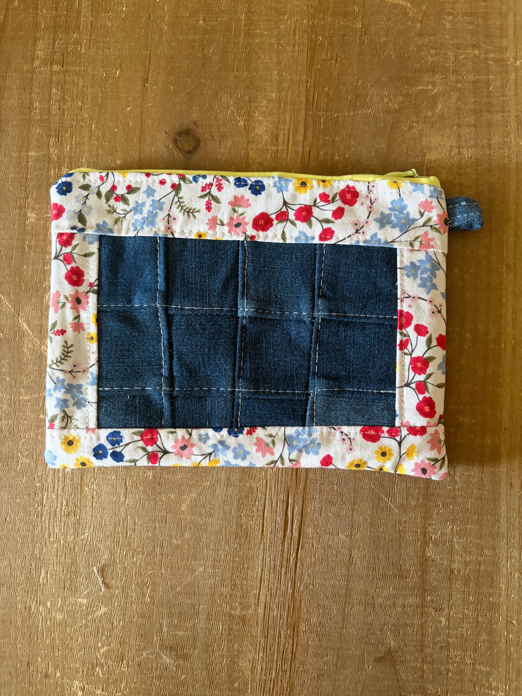 Callie: Patchwork Cosmetic Bag