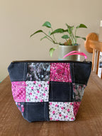 Ella: Patchwork Cosmetic Bag