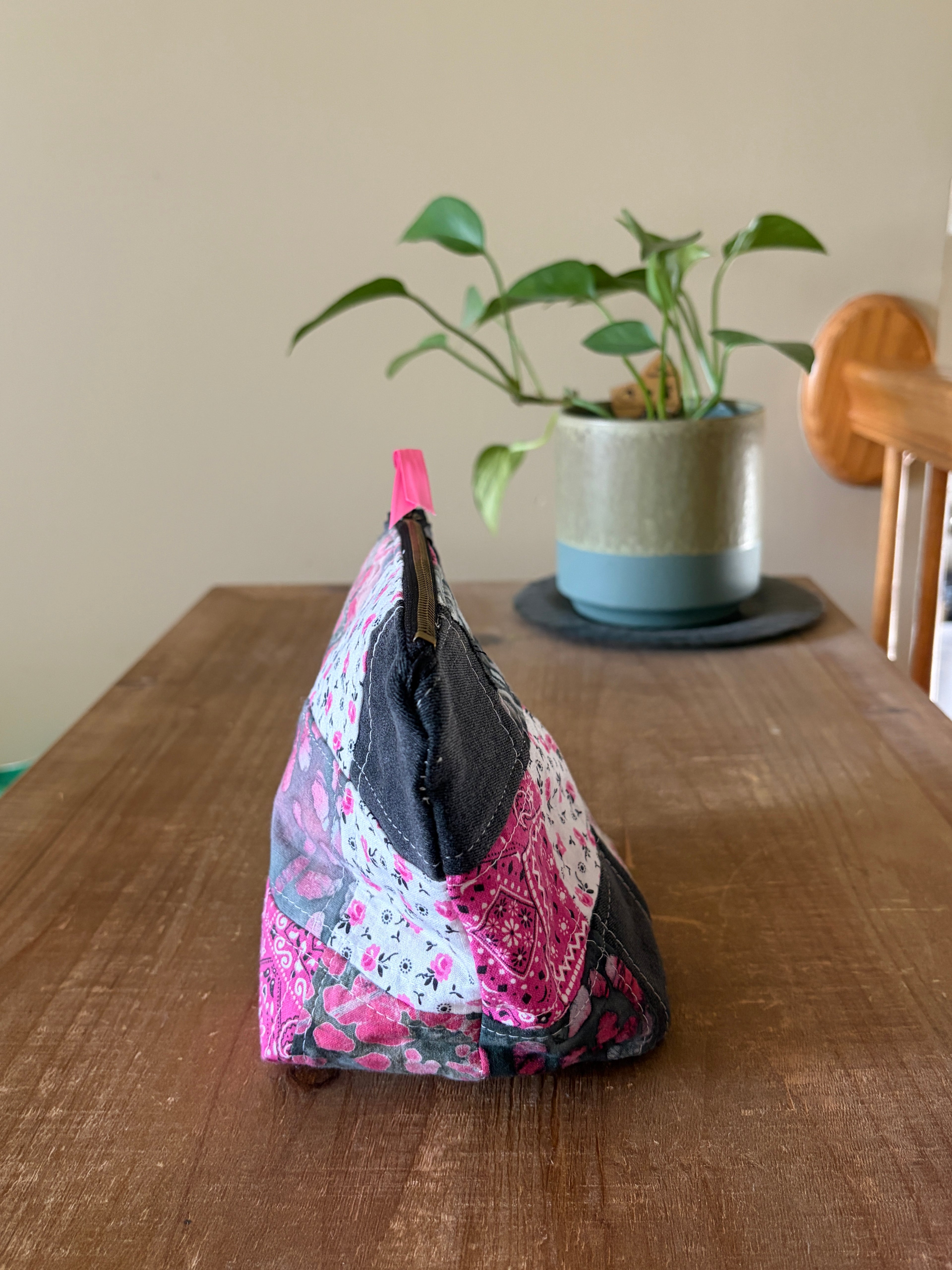 Ella: Patchwork Cosmetic Bag
