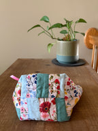 Denine: Patchwork Cosmetic Bag