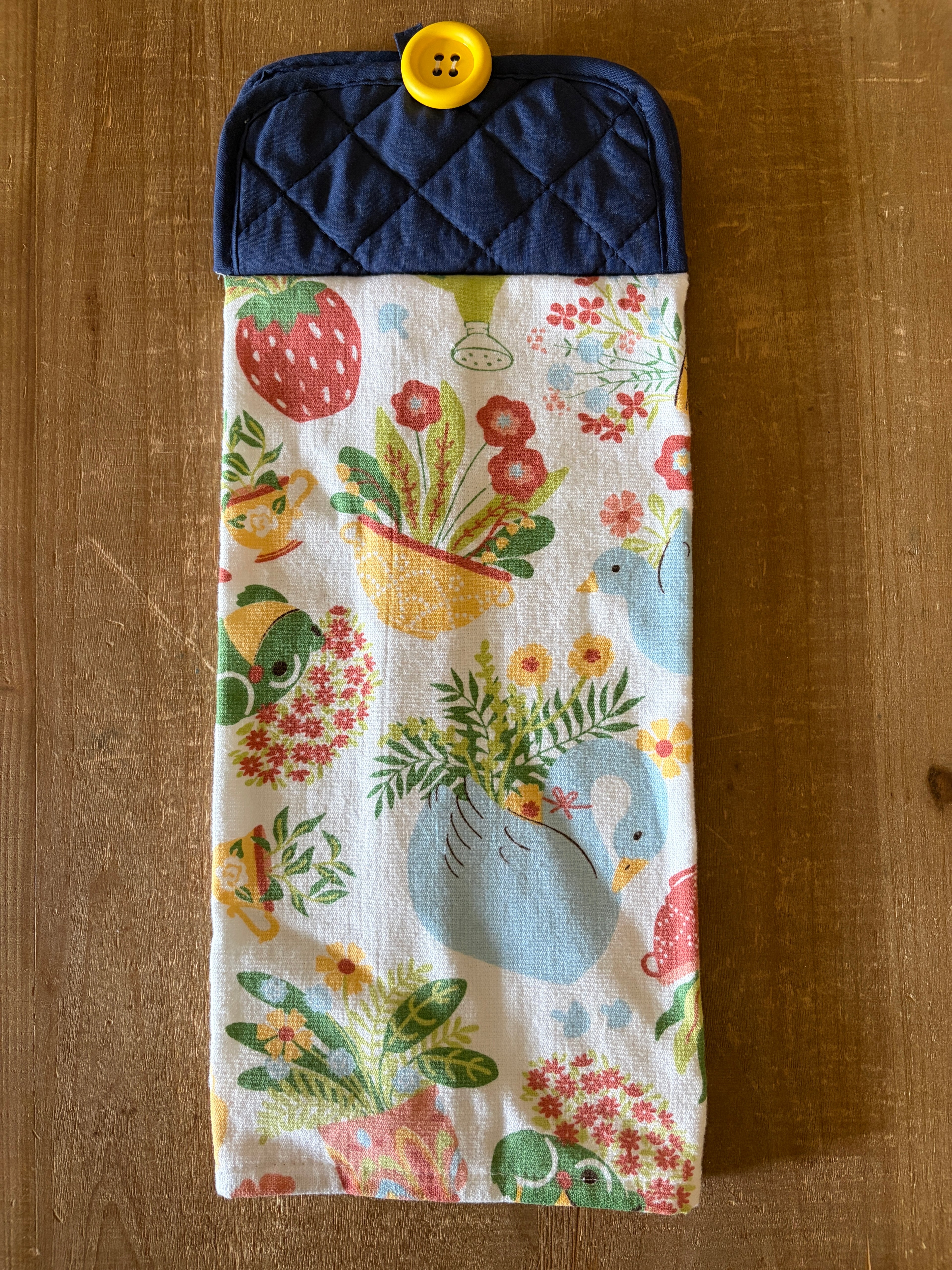Botanical Summer Hand Towel