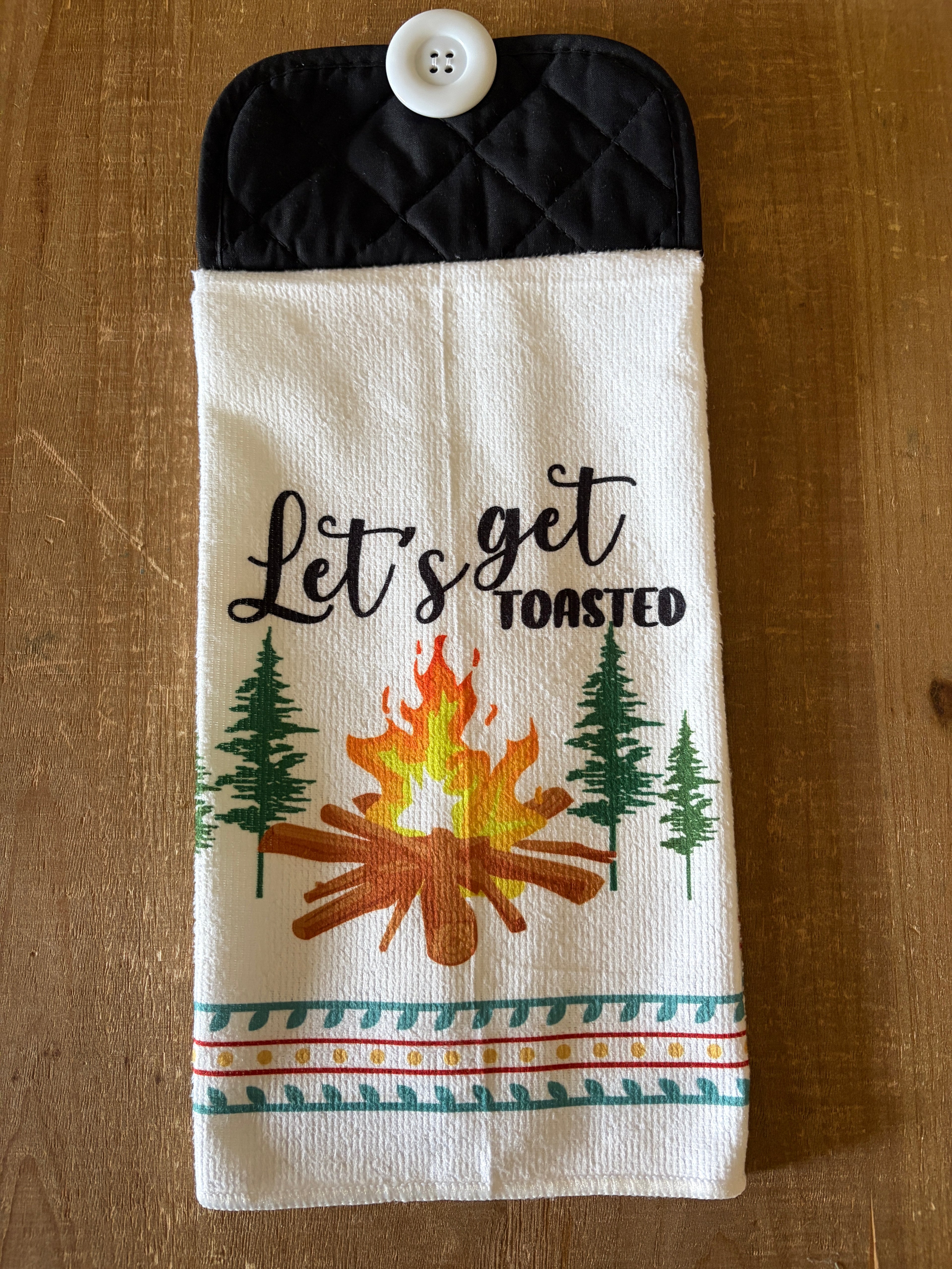 Let's Get Toasted Hand Towel