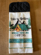 Life is Better When You're Camping Hand Towel
