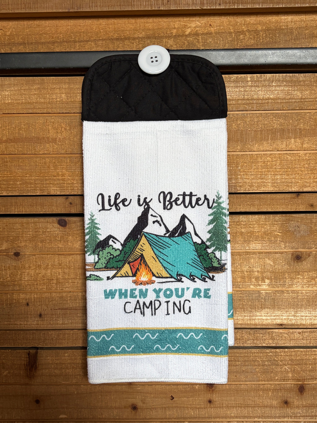 Life is Better When You're Camping Hand Towel