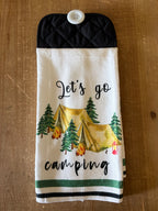 Let's go Camping Hand Towel
