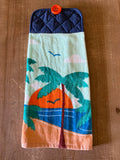 Palm Tree Hand Towel Design 2