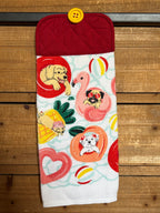 Puppy Pool Party Hand Towel