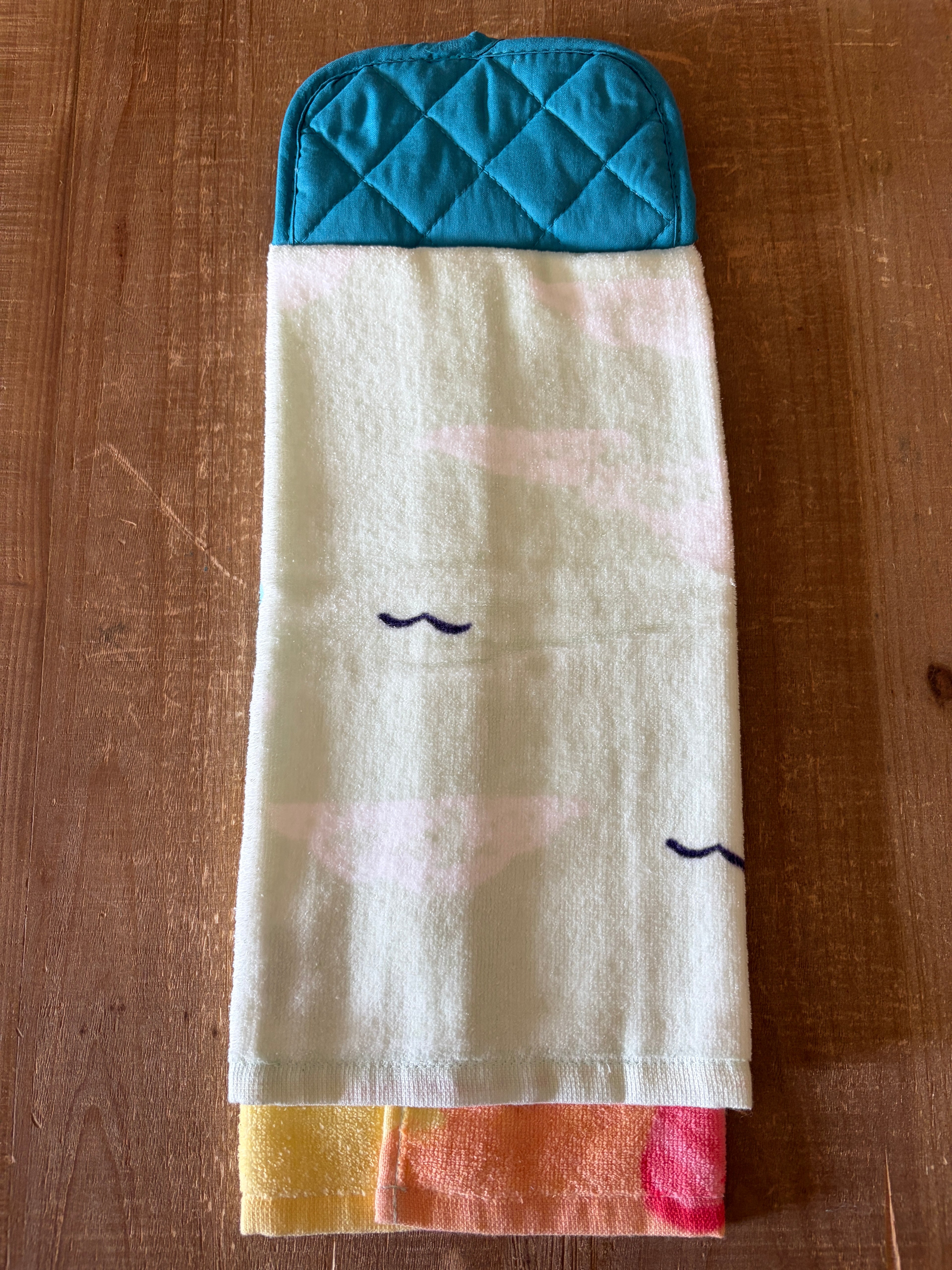 On Beach Time Hand Towel
