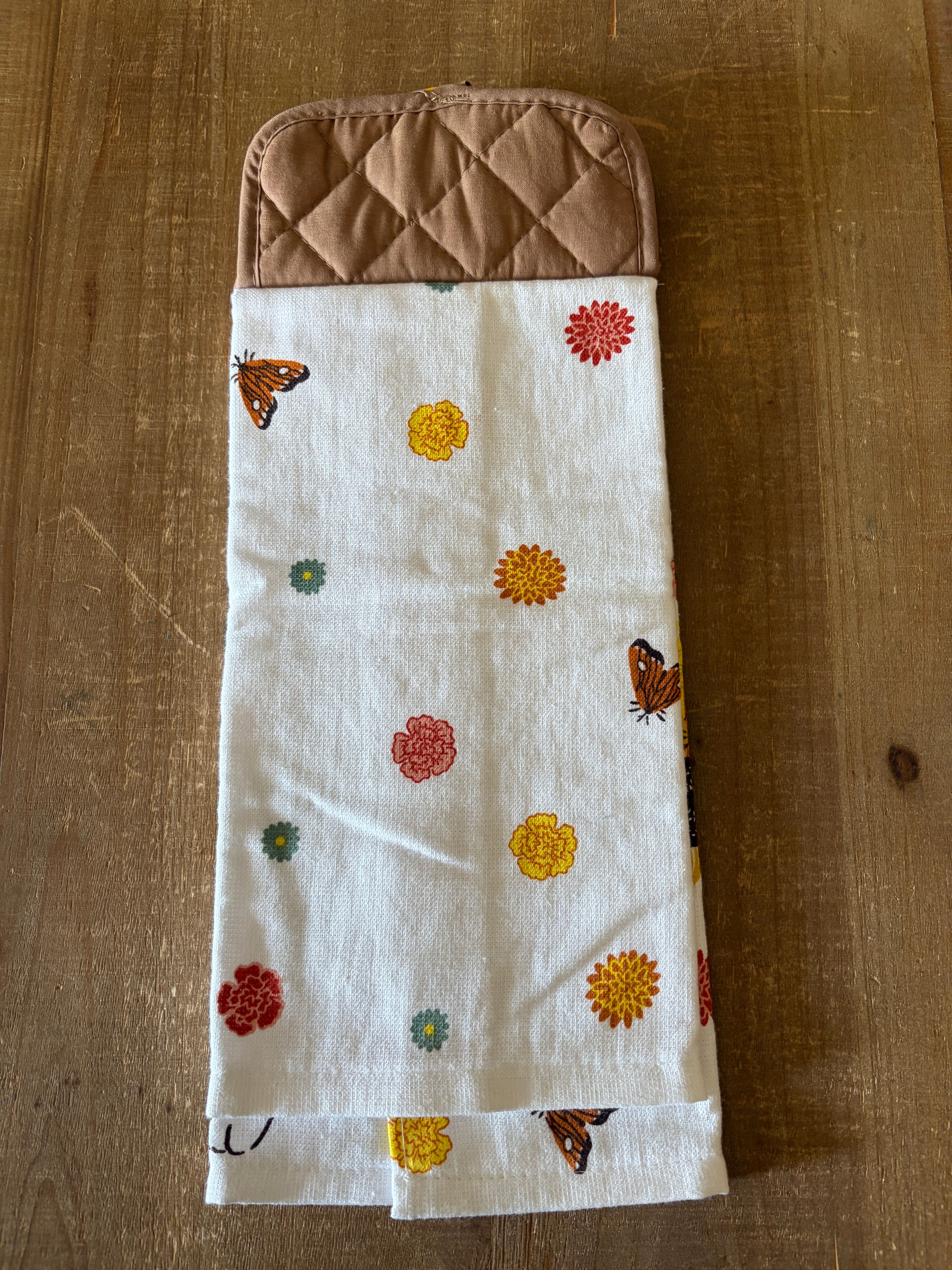 Sunflower Dog Hand Towel