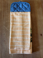 Cat and Plants Hand Towel