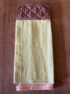 Dog and Plants Hand Towel