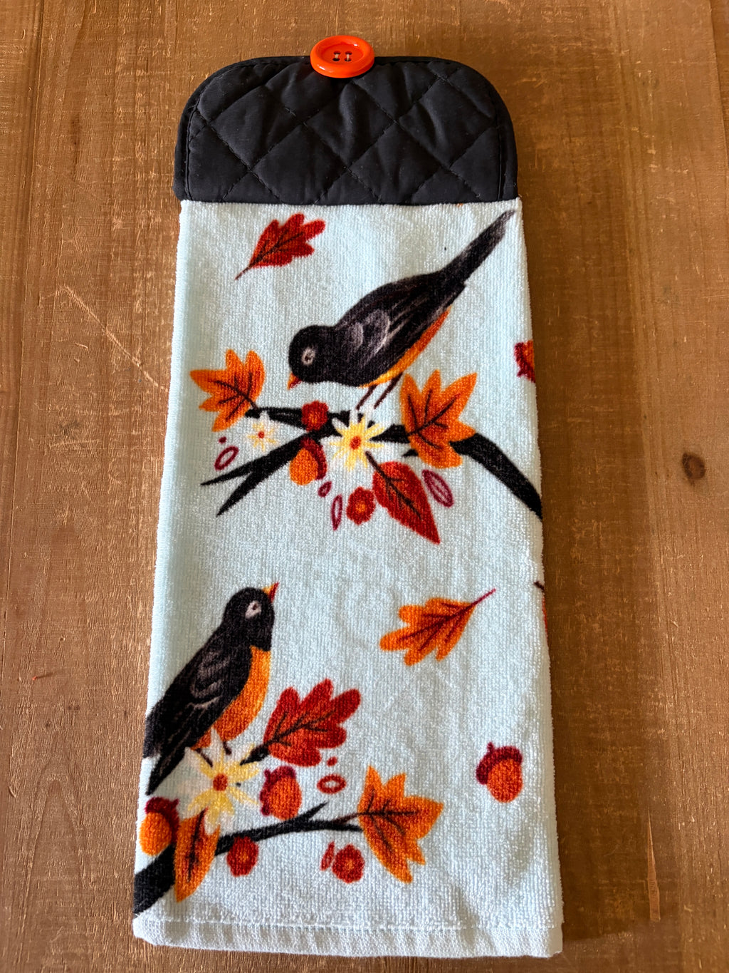 Fall Bird Hand Towel