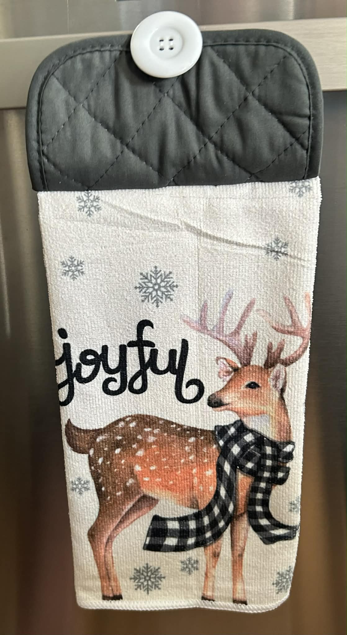 Joyful Deer Hand Towel