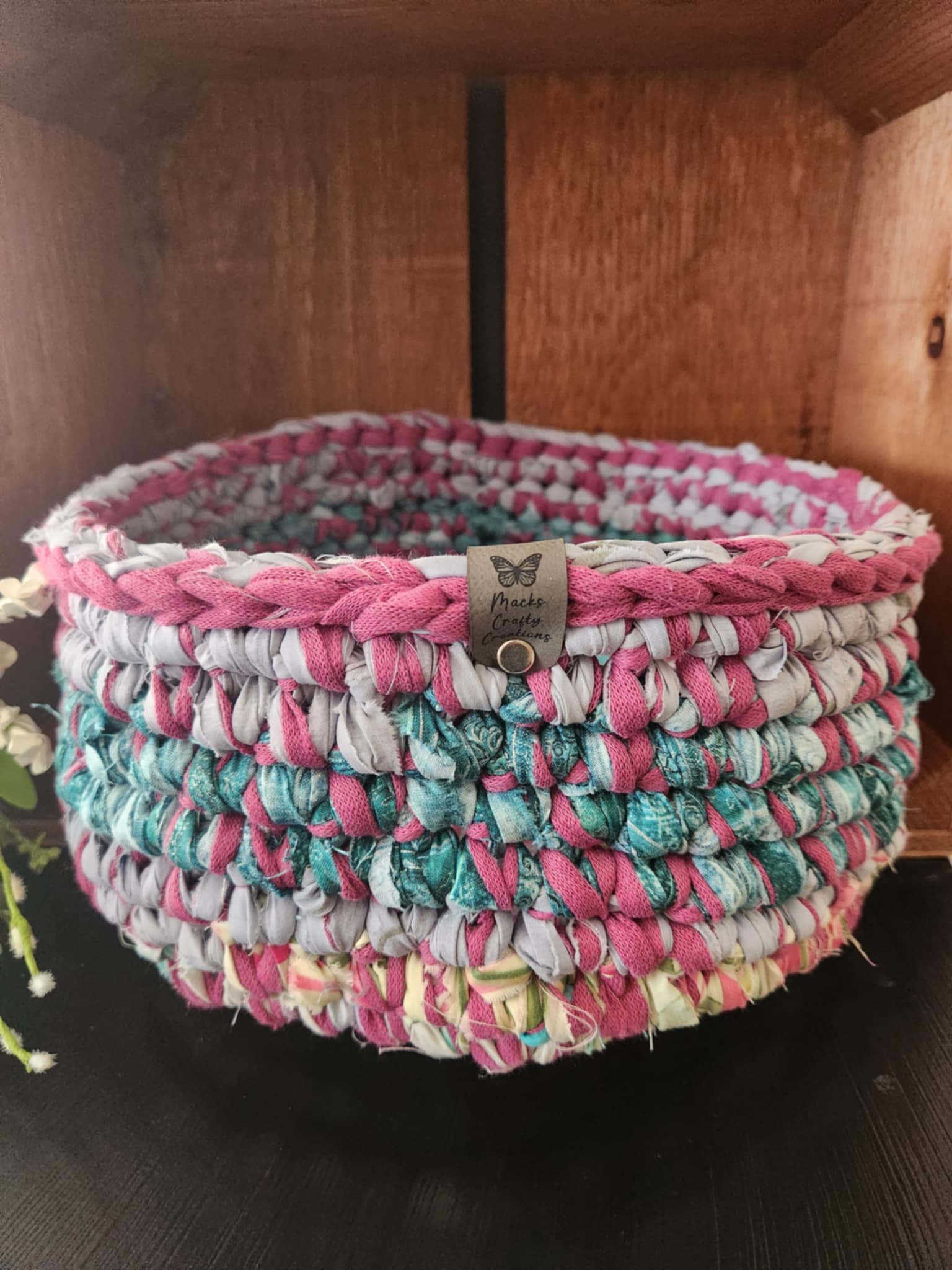 Maui: Crocheted Storage Basket