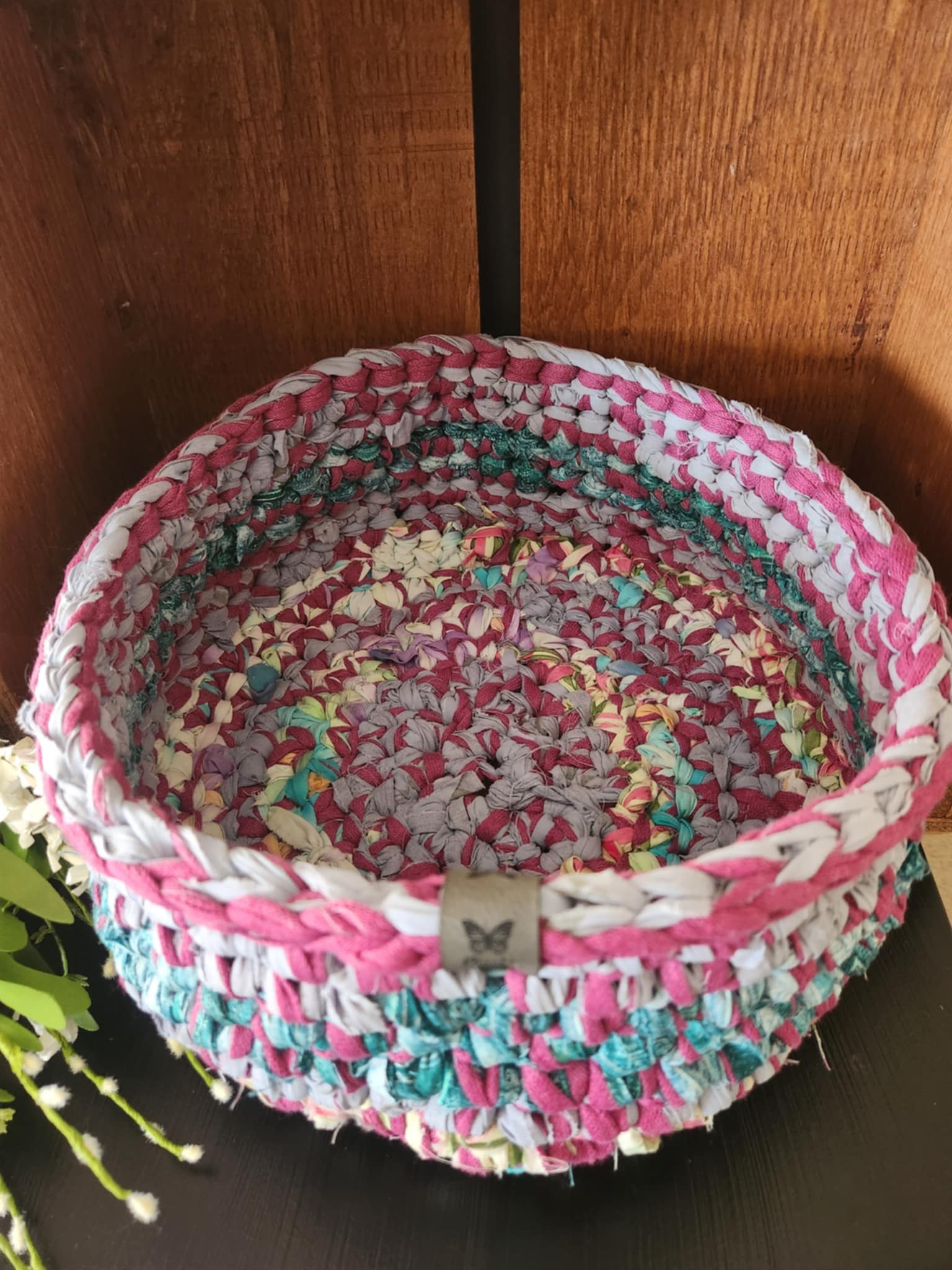 Maui: Crocheted Storage Basket