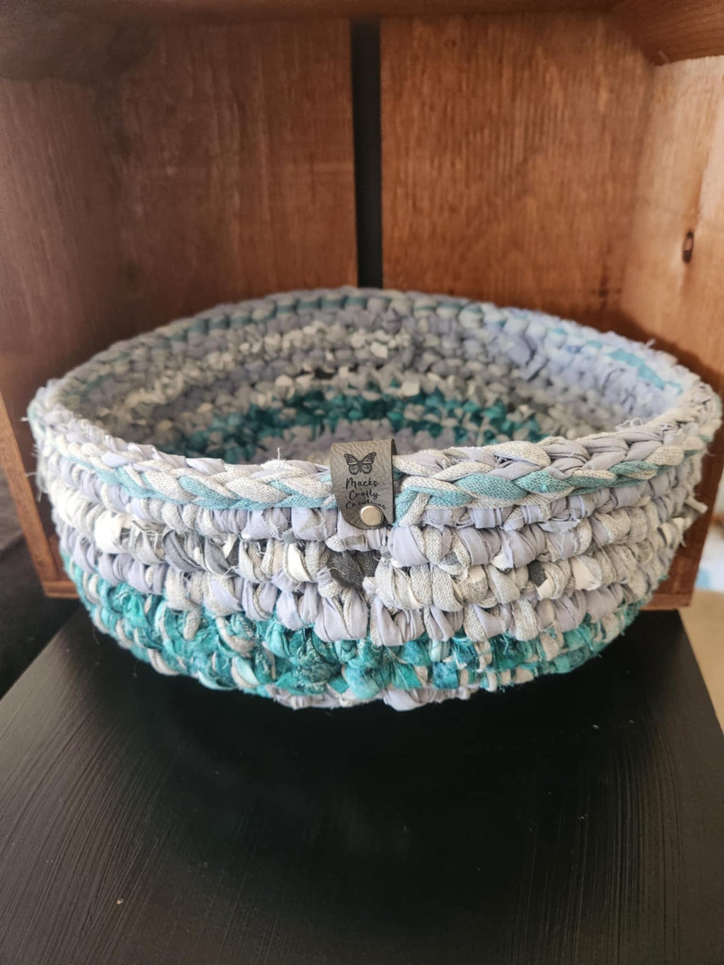 Outer Banks: Crocheted Storage Basket