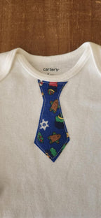 Winter Bowtie Baby Bodysuit