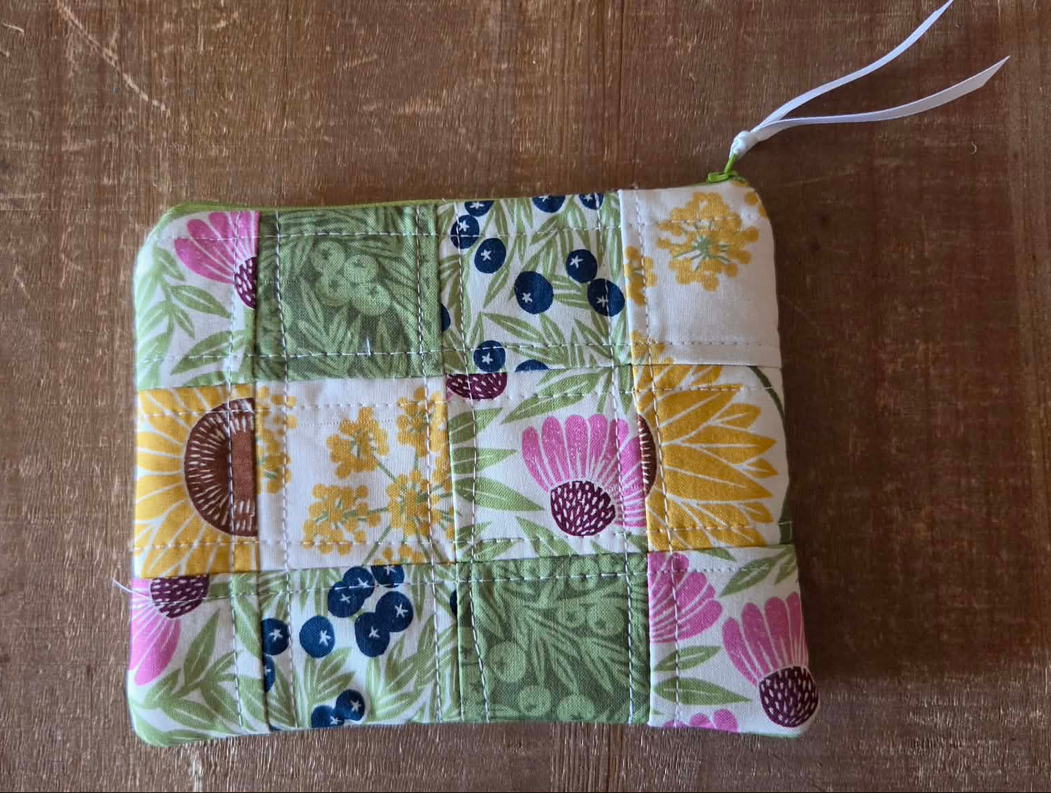 Beverly: Patchwork Cosmetic Bag