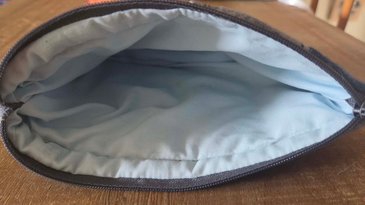 Jen: Patchwork Cosmetic Bag