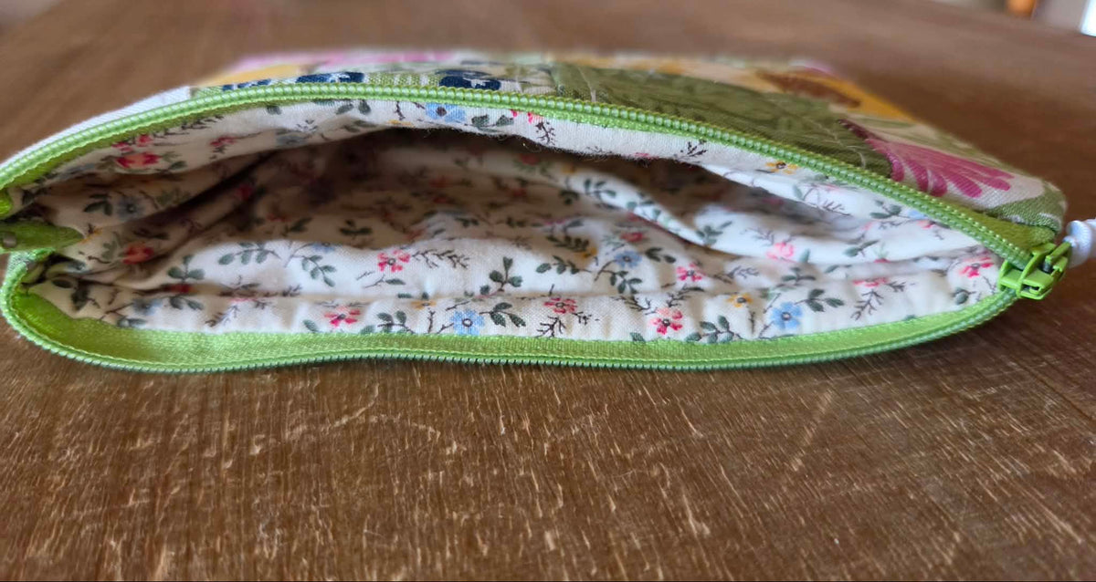 Beverly: Patchwork Cosmetic Bag