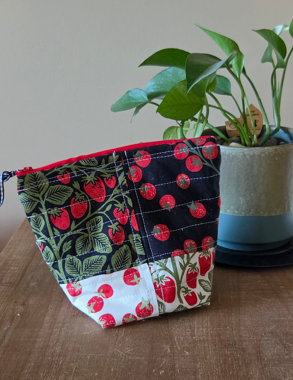 Brooklyn: Patchwork Cosmetic Bag