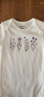 Wildflower Baby Bodysuits