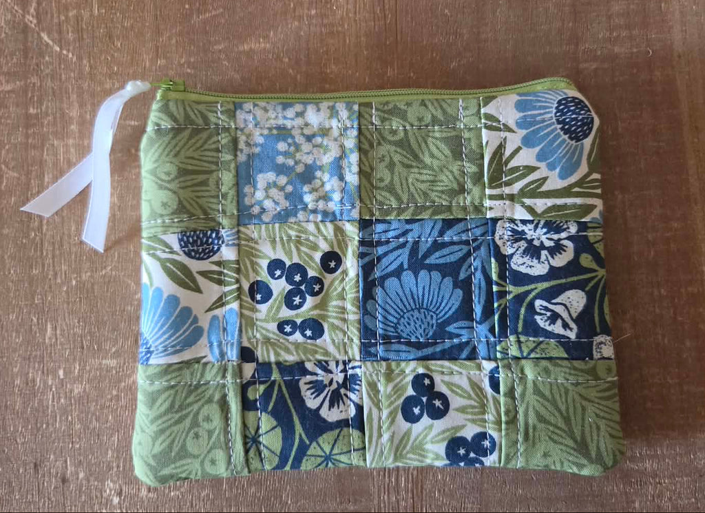 Beverly: Patchwork Cosmetic Bag