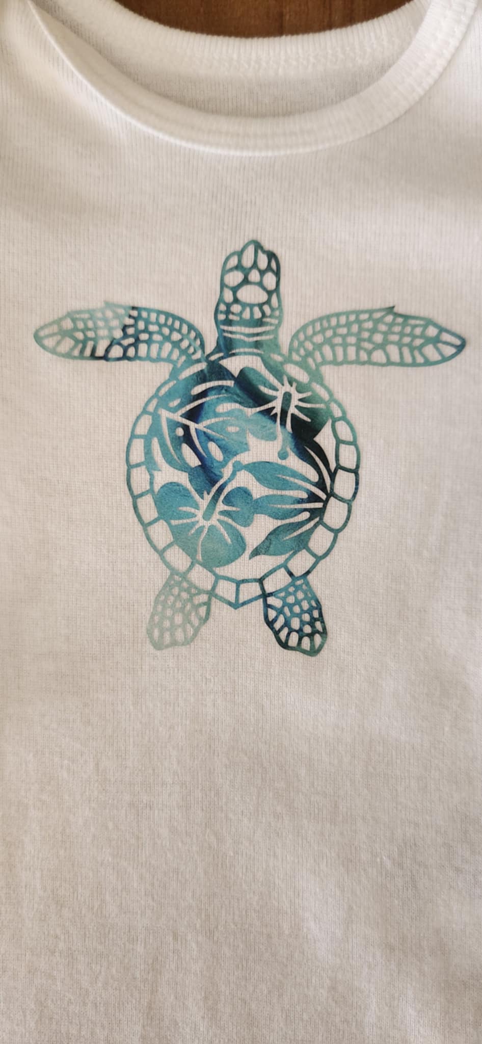 Tropical Turtle Baby Bodysuit