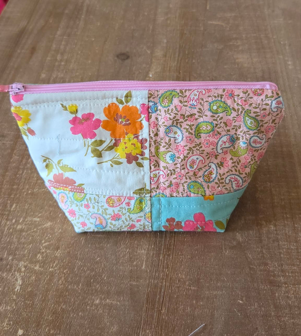 Joss: Patchwork Cosmetic Bag
