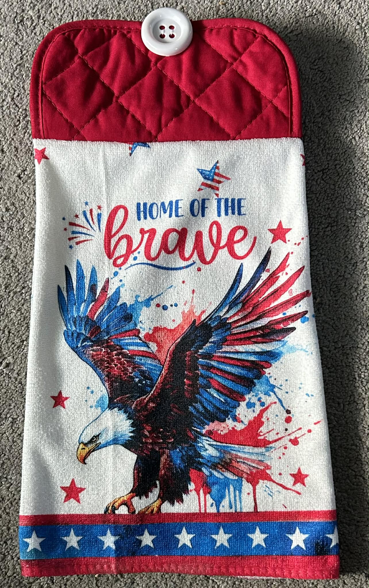 Home of the Brave Hand Towel