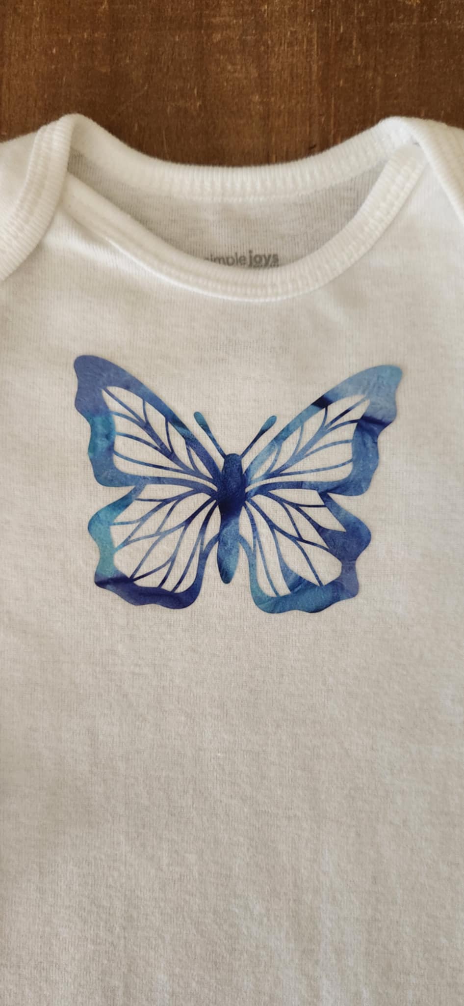 Delicate Butterfly Baby Bodysuit