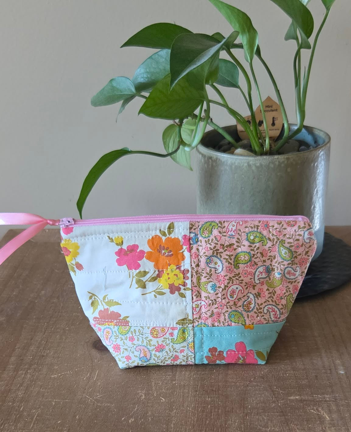 Joss: Patchwork Cosmetic Bag