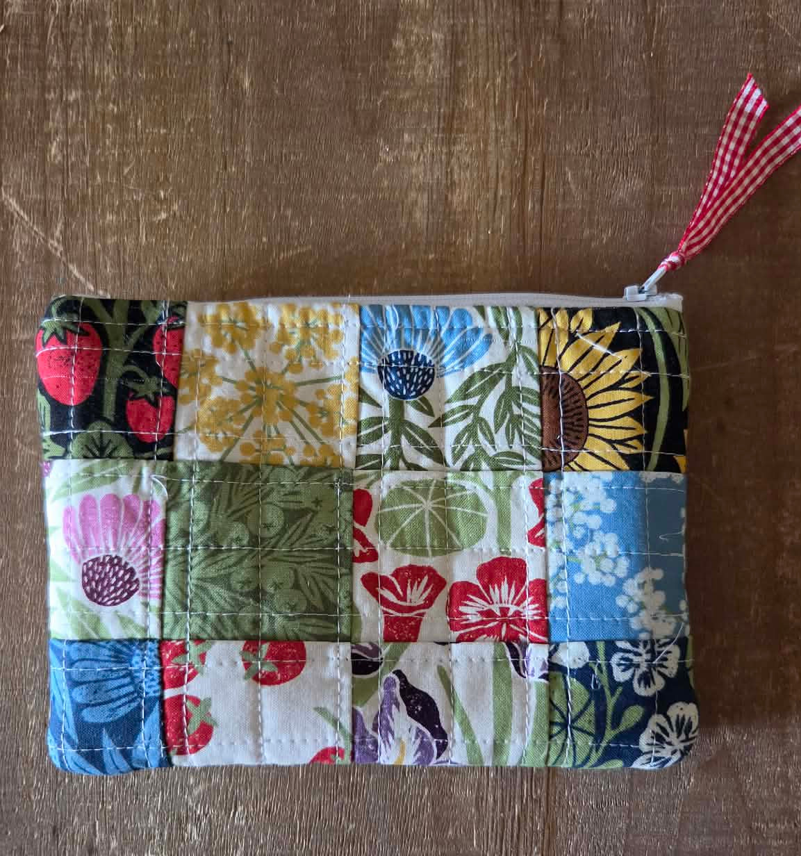 Marcis: Patchwork Cosmetic Bag