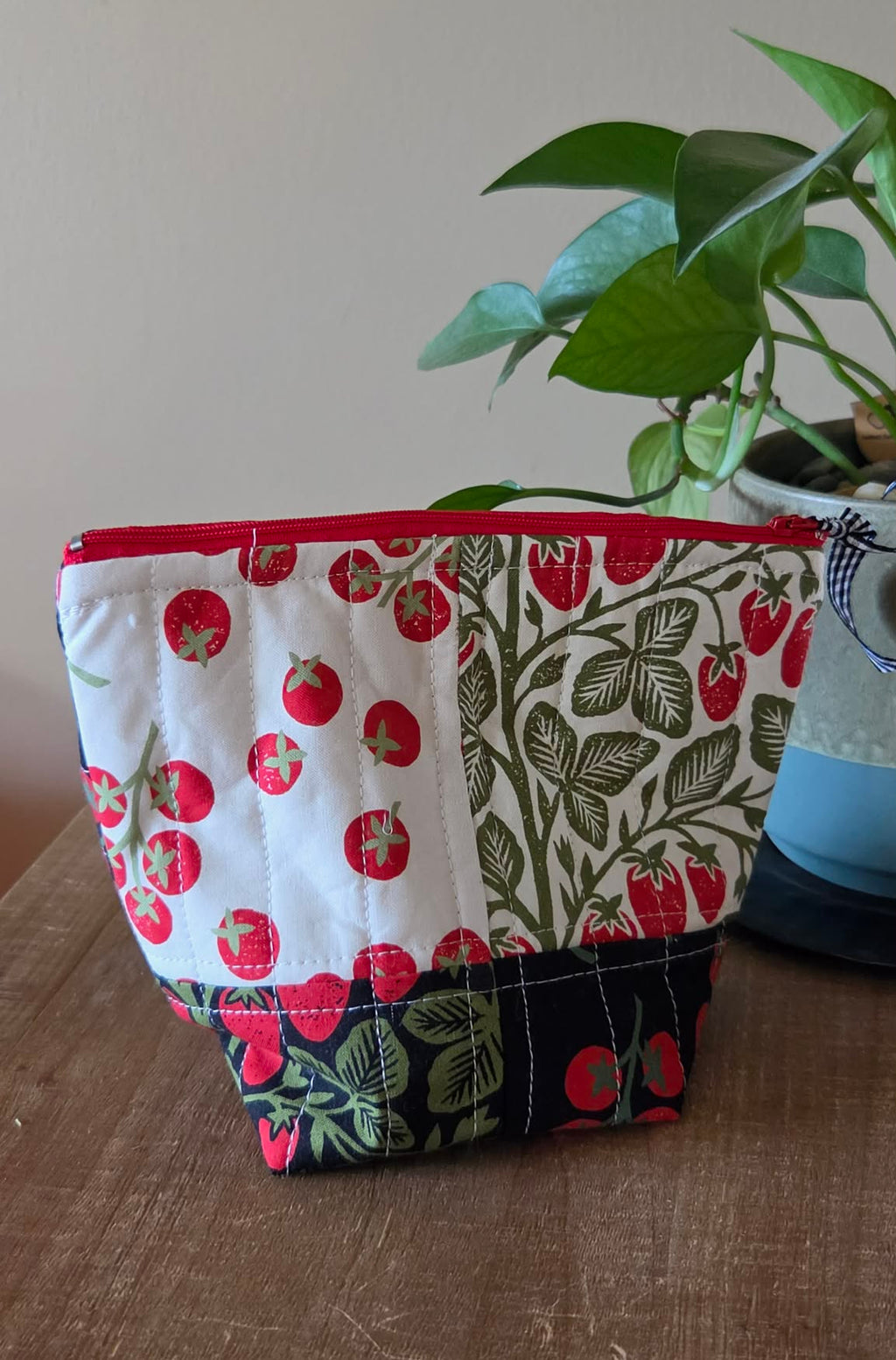 Brooklyn: Patchwork Cosmetic Bag